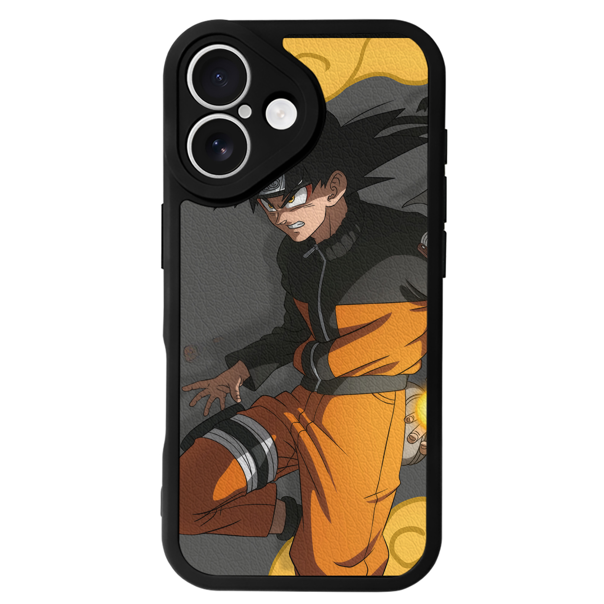 （画像用） ドラゴンボール DRAGON BALL 【iPhone 16シリーズ対応】シリコンスマホケース（レザー調） 材質：シリコン
